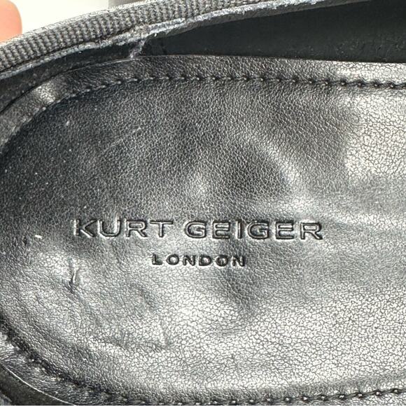 Kurt Geiger Sloane Slip On Loafers - BLACK - Picture 6 of 12